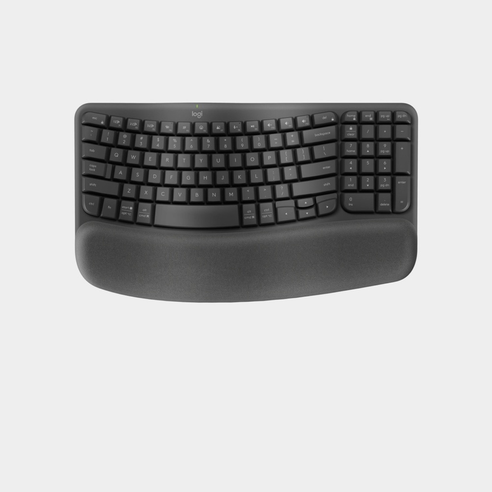 NWT Logitech Wave Keys Black Keyboard